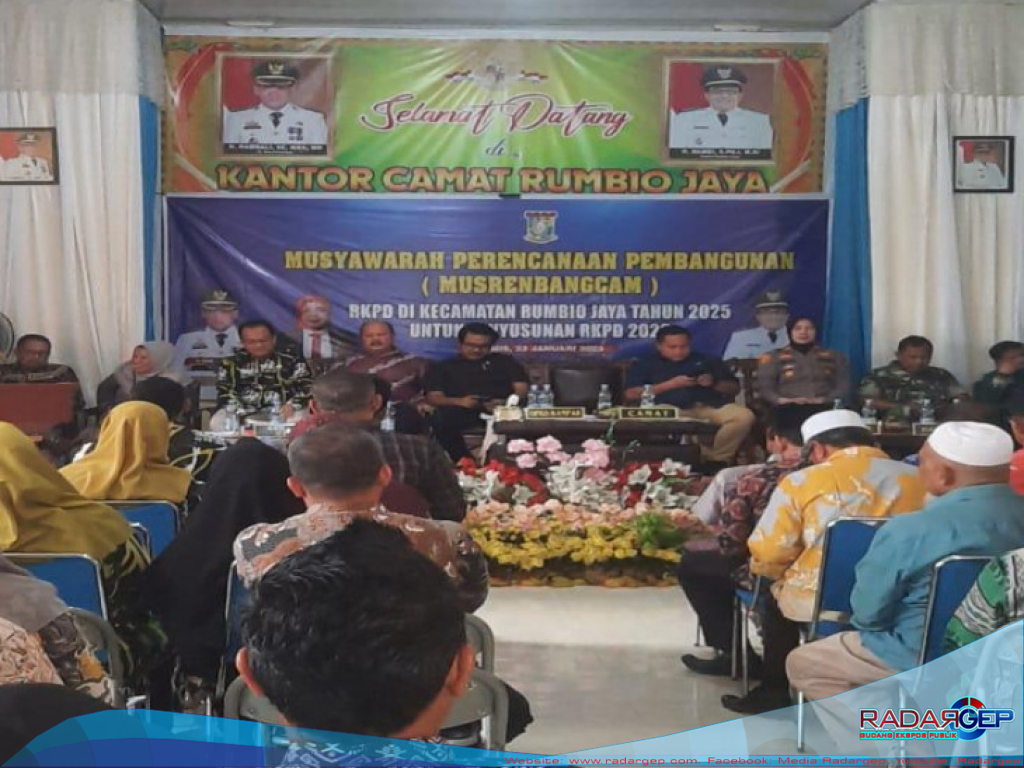 Pemkab Kampar Lakukan Musrenbang di Kecamatan Rumbio Jaya